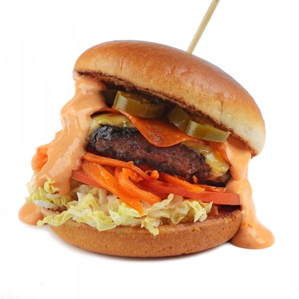 Бургер с перцем Халапеньо